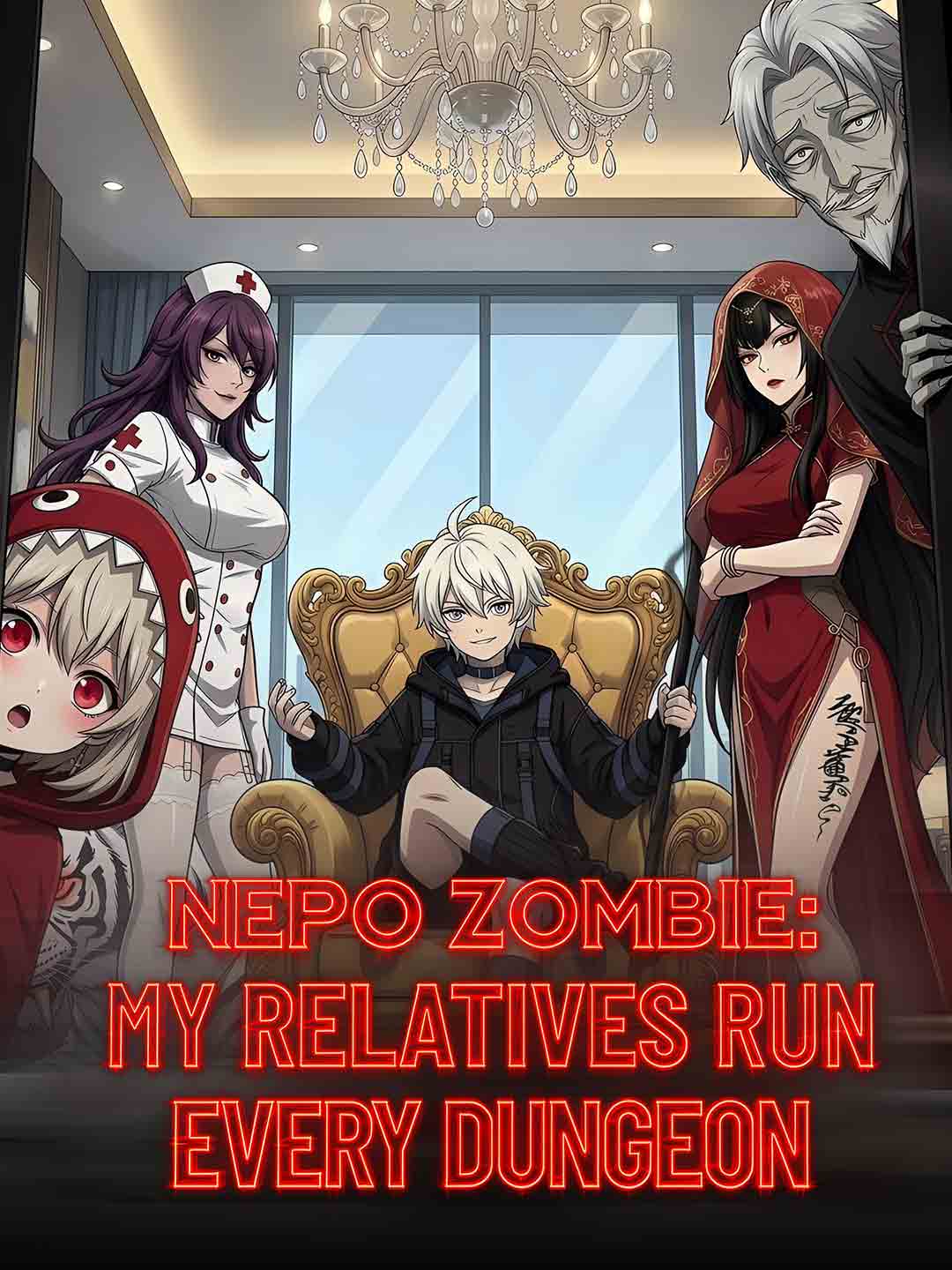 Chinese Drama Nepo Zombie: My Relatives Run Every Dungeon with subtitles - poster