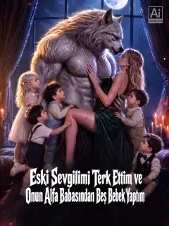 Eski Sevgilimi Terk Ettim ve Onun Alfa Babasından Beş Bebek Yaptım