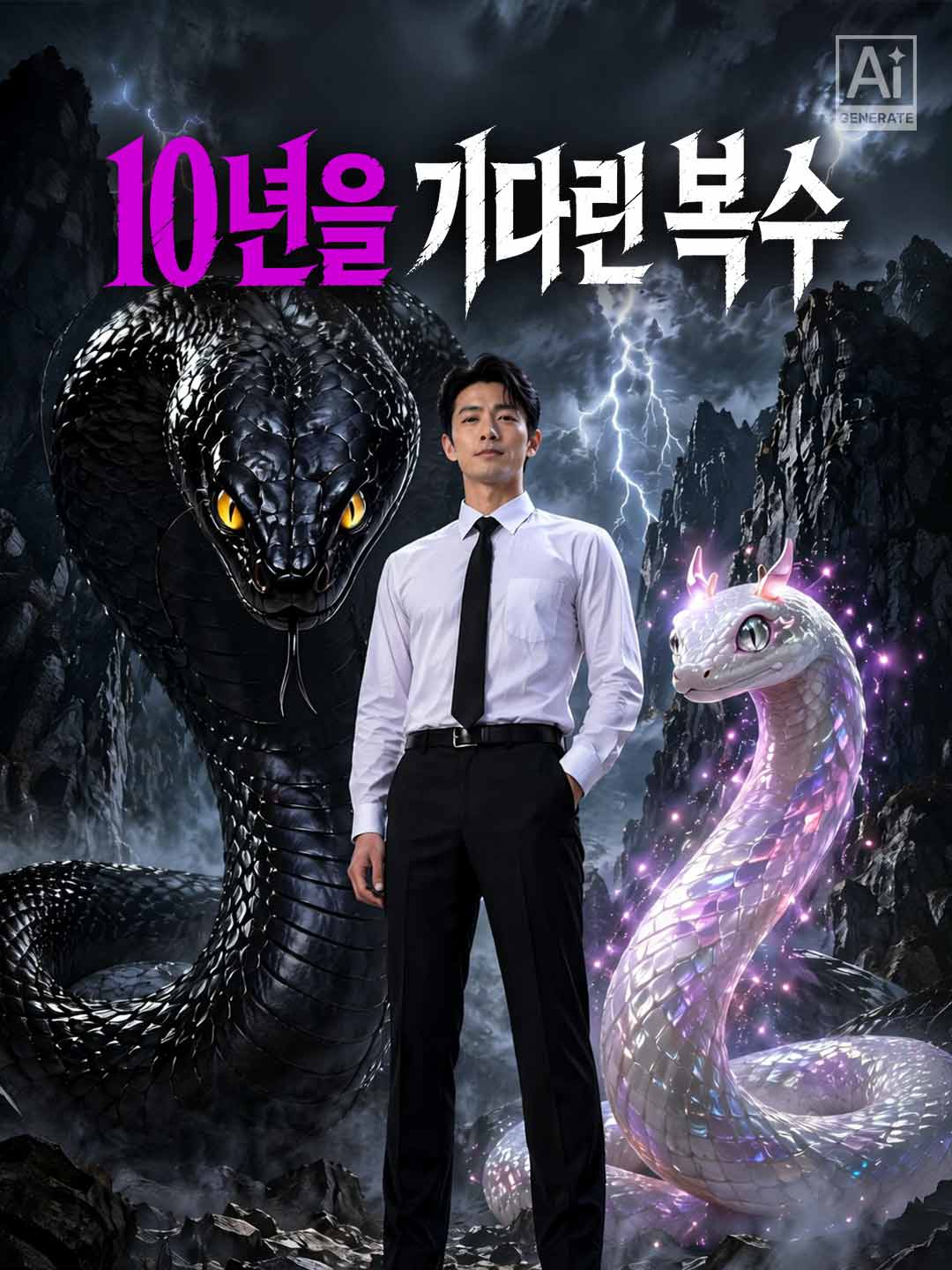 10년을 기다린 복수 cover