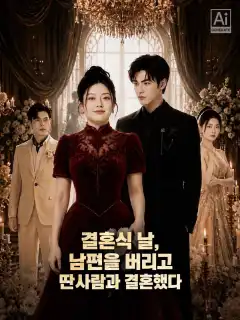 결혼식 날, 남편을 버리고 딴사람과 결혼했다