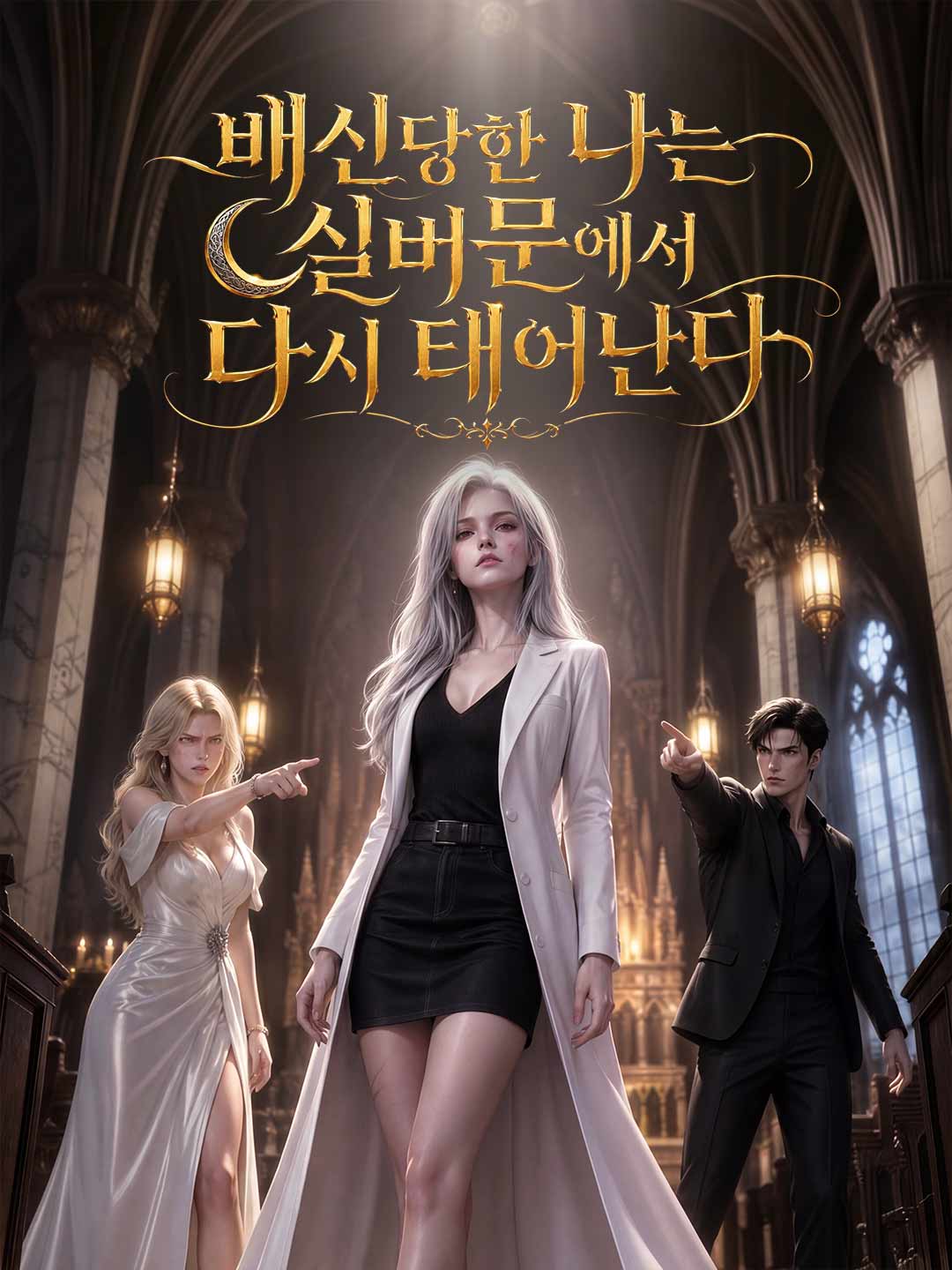 배신당한 나는 실버문에서 다시 태어난다 cover