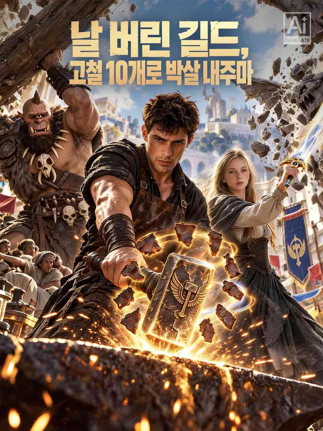 날 버린 길드, 고철 10개로 박살 내주마