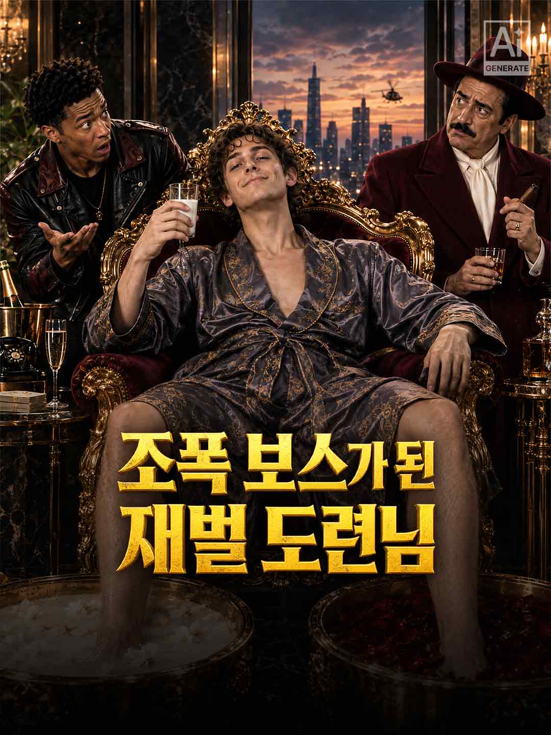 조폭 보스가 된 재벌 도련님