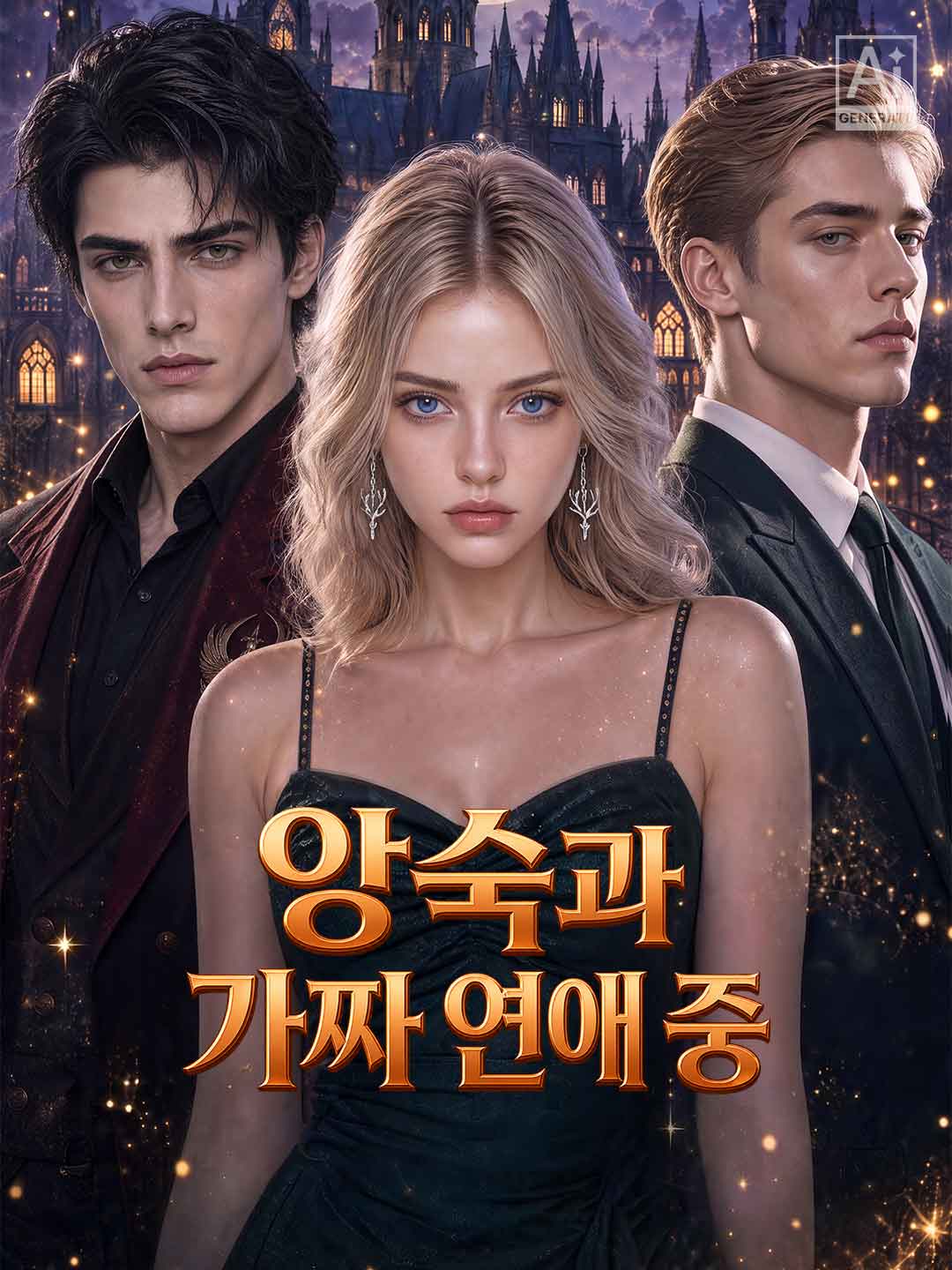 앙숙과 가짜 연애 중
