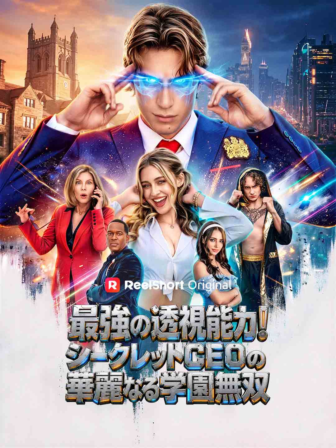 最強の透視能力！シークレットCEOの華麗なる学園無双 cover
