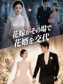 花嫁がその場で花婿を交代
