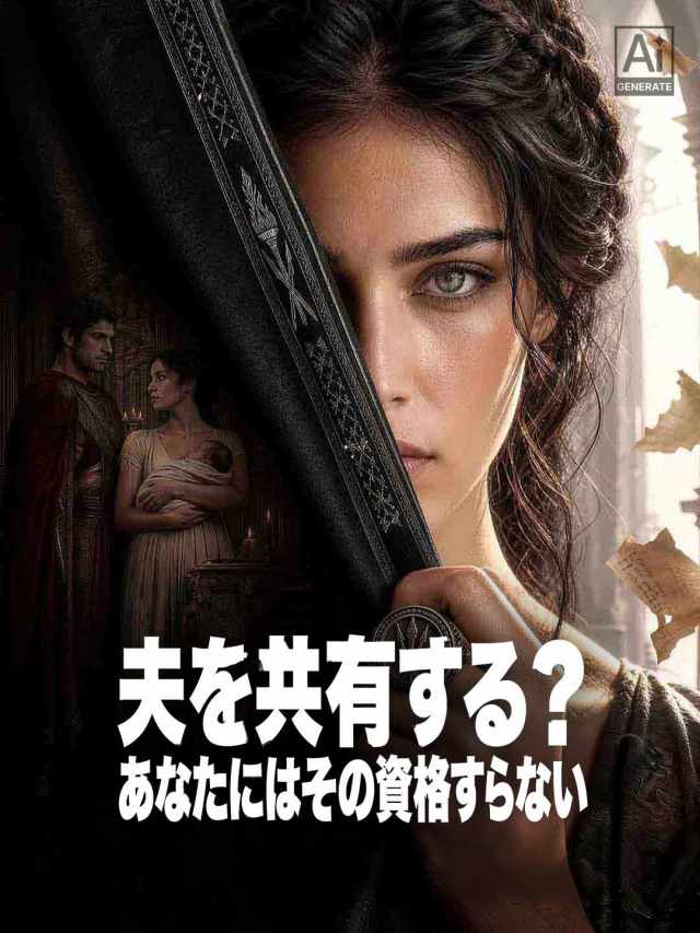 夫を共有する? あなたにはその資格すらない
