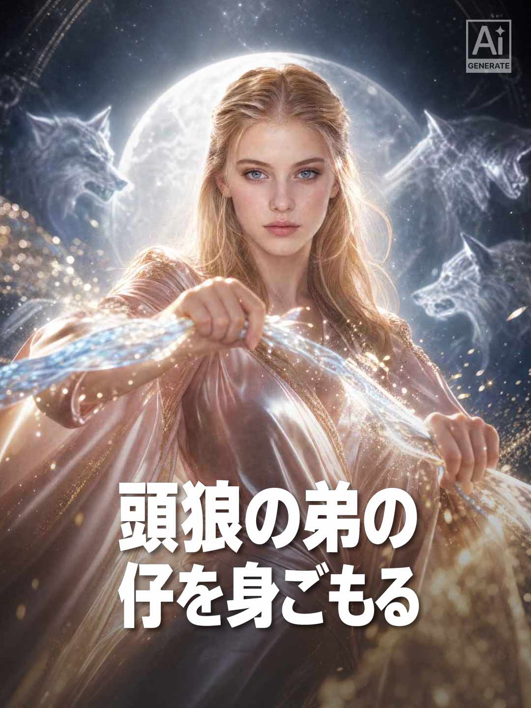 頭狼の弟の仔を身ごもる
