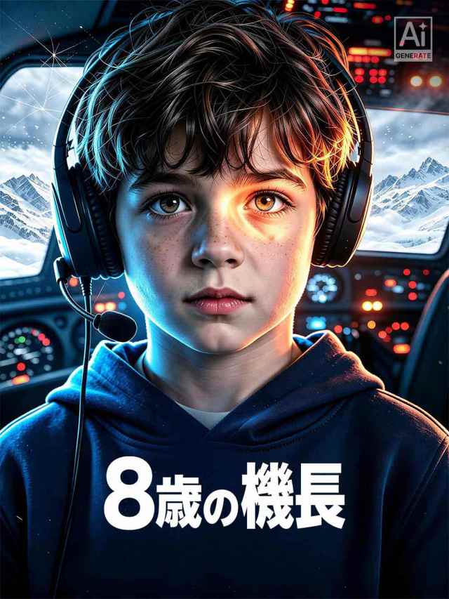 8歳の機長