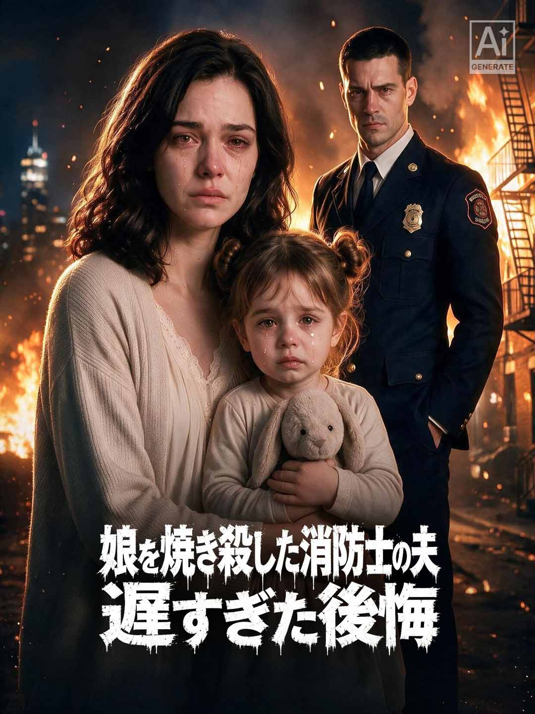 娘を焼き殺した消防士の夫 遅すぎた後悔