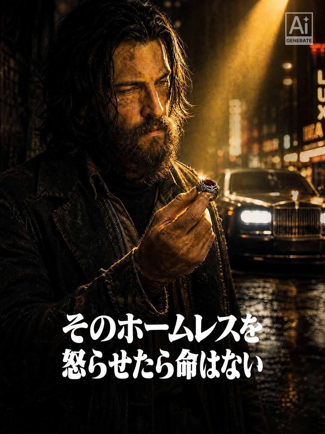 そのホームレスを怒らせたら命はない
