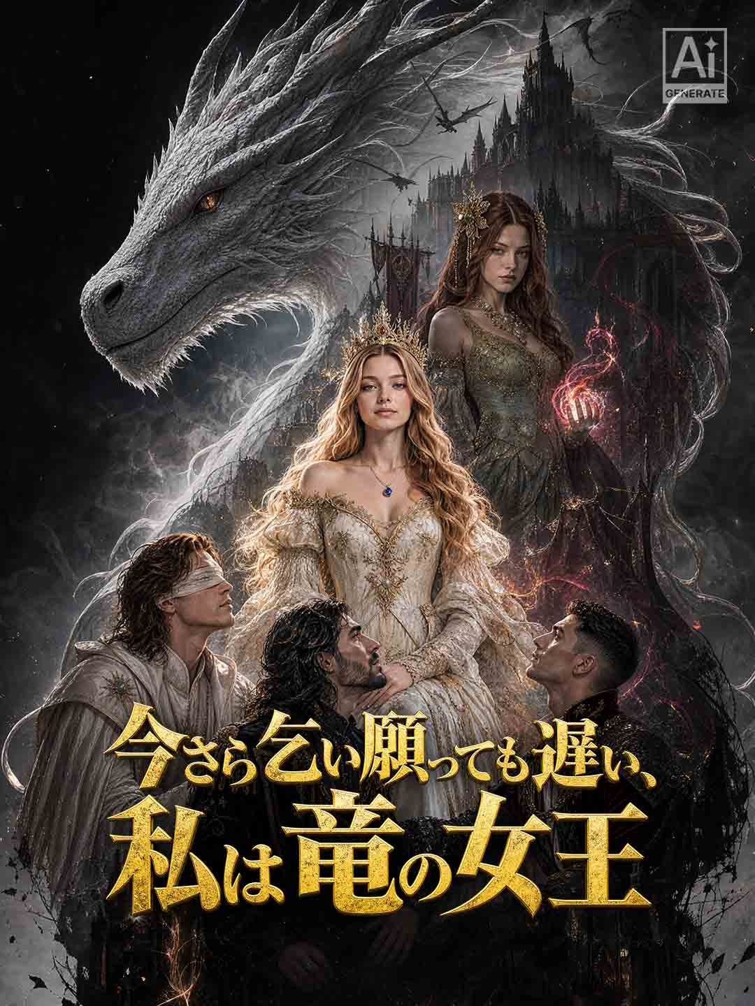 今さら乞い願っても遅い、私は竜の女王 cover