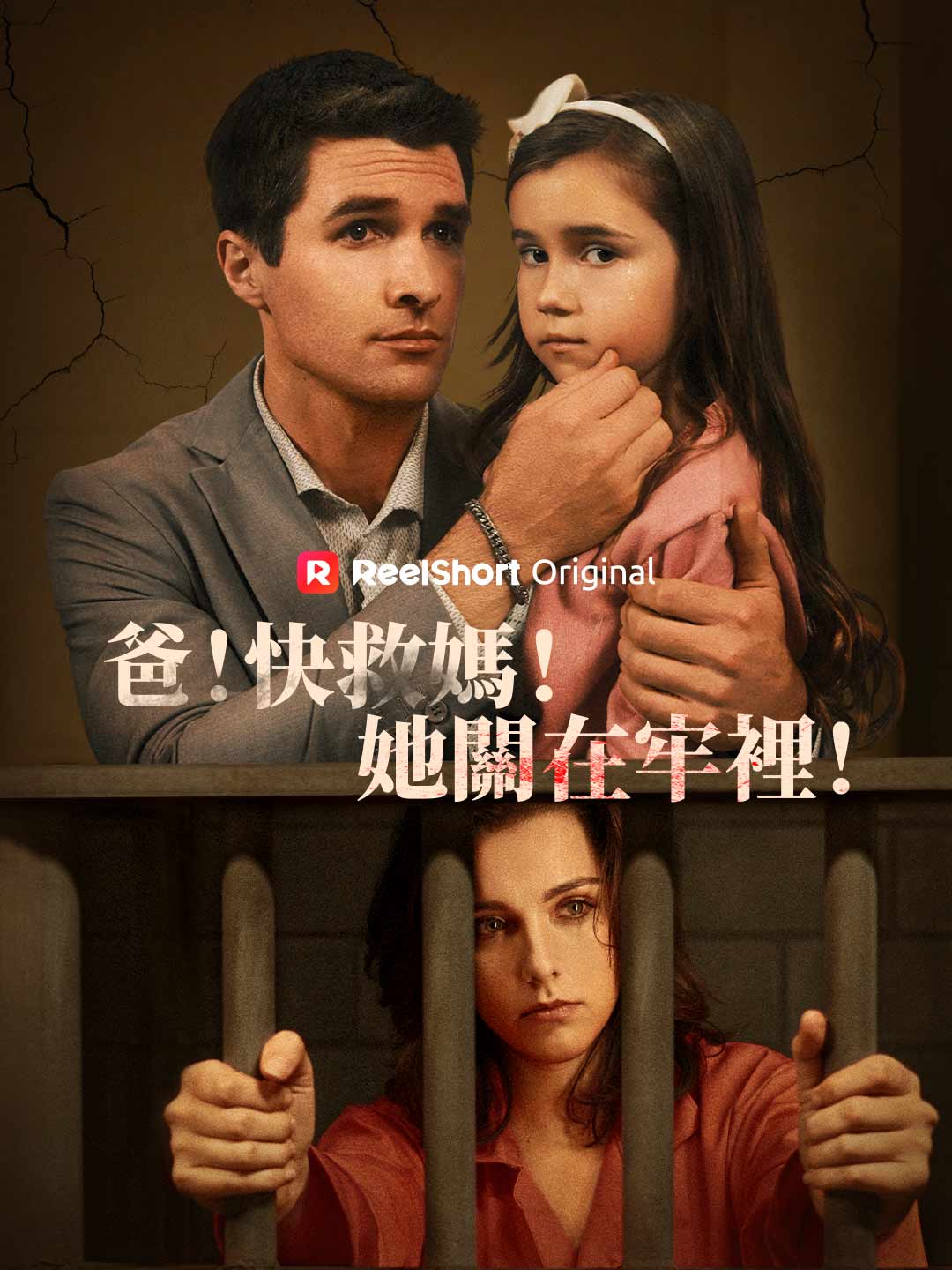爸！快救媽！她關在牢裡！