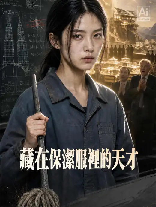 藏在保潔服裡的天才