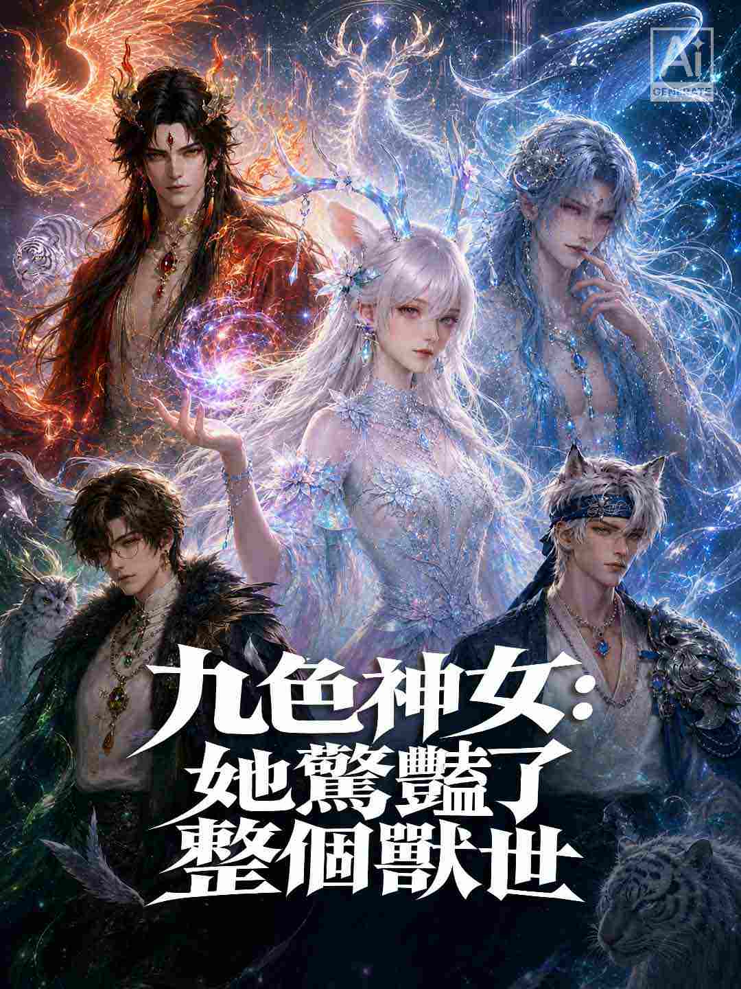九色神女：她驚豔了整個獸世