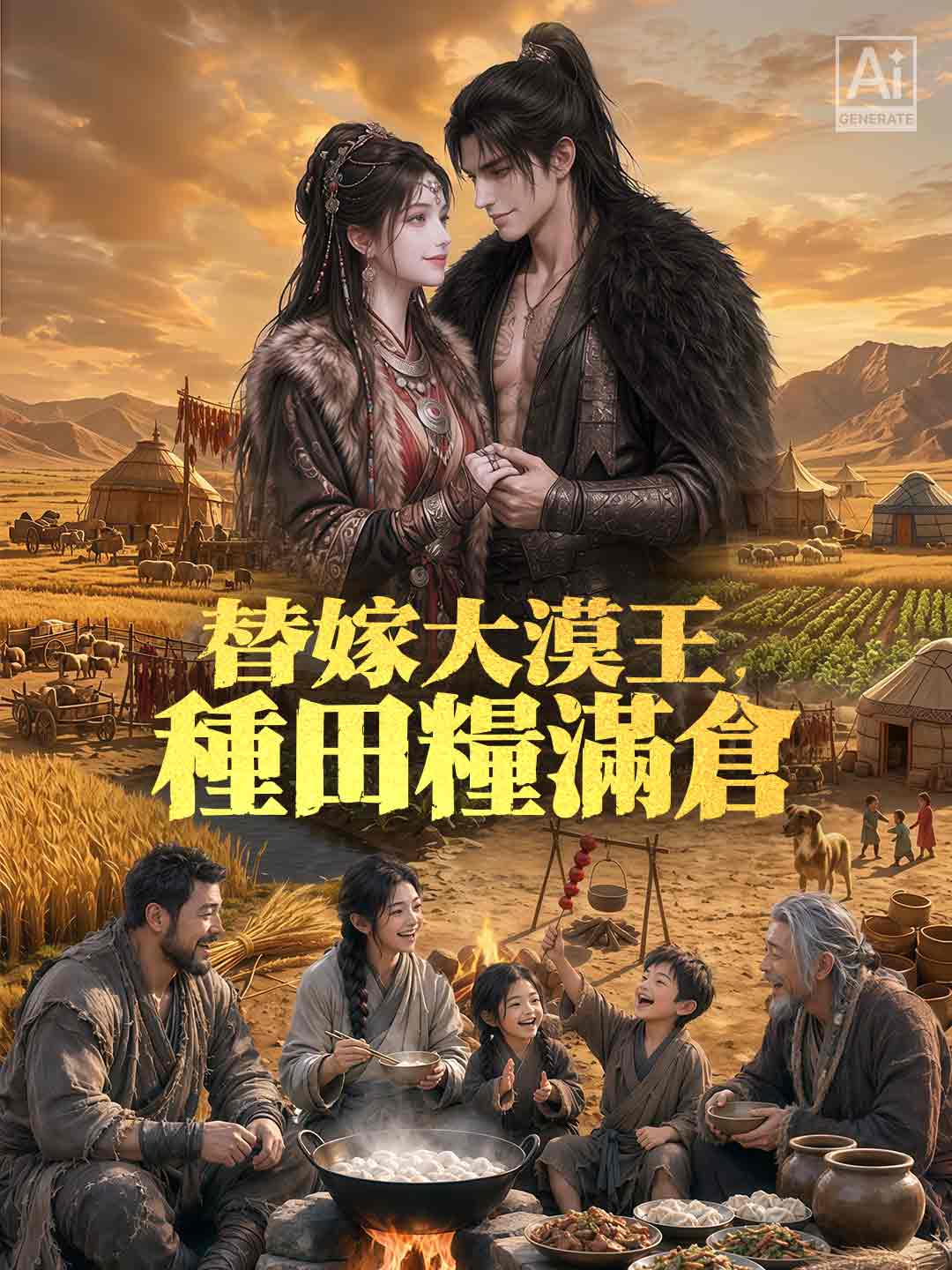替嫁大漠王，種田糧滿倉