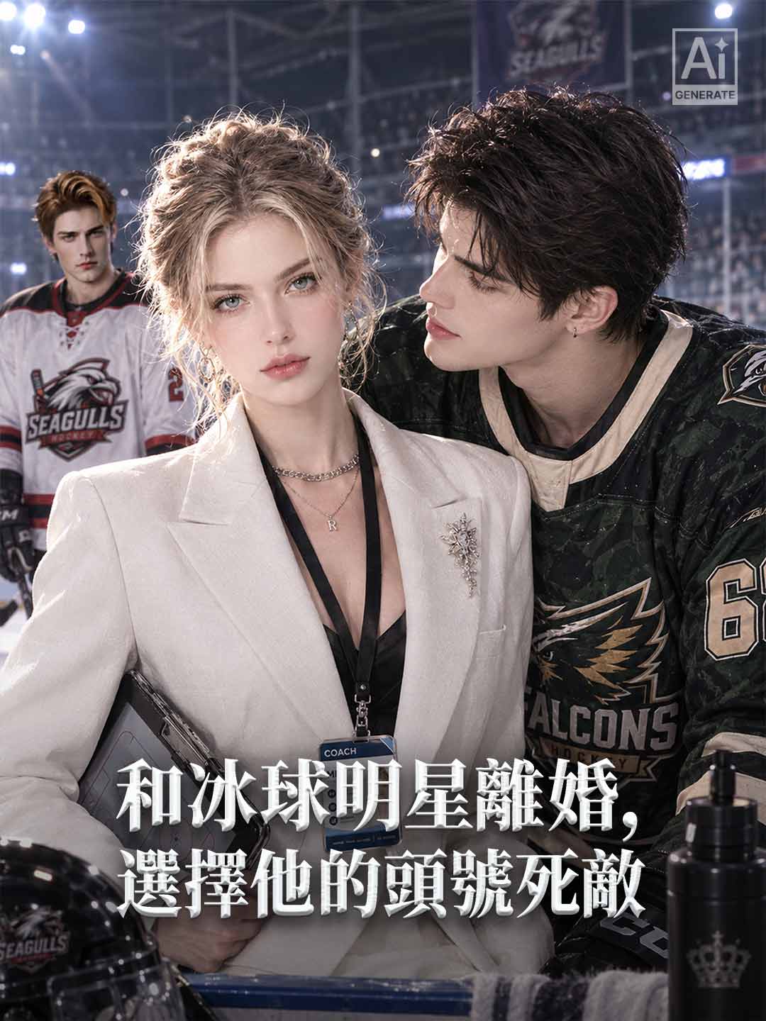 和冰球明星離婚，選擇他的頭號死敵