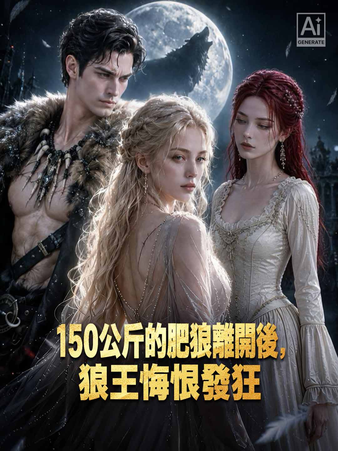 150公斤的肥狼離開後，狼王悔恨發狂