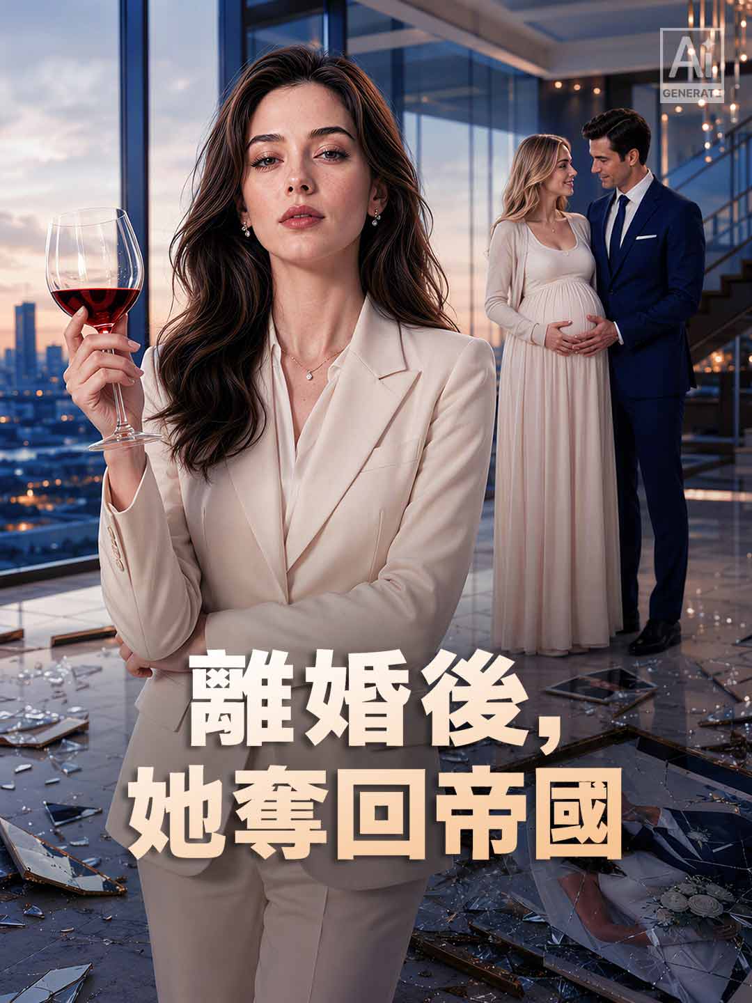 離婚後，她奪回帝國