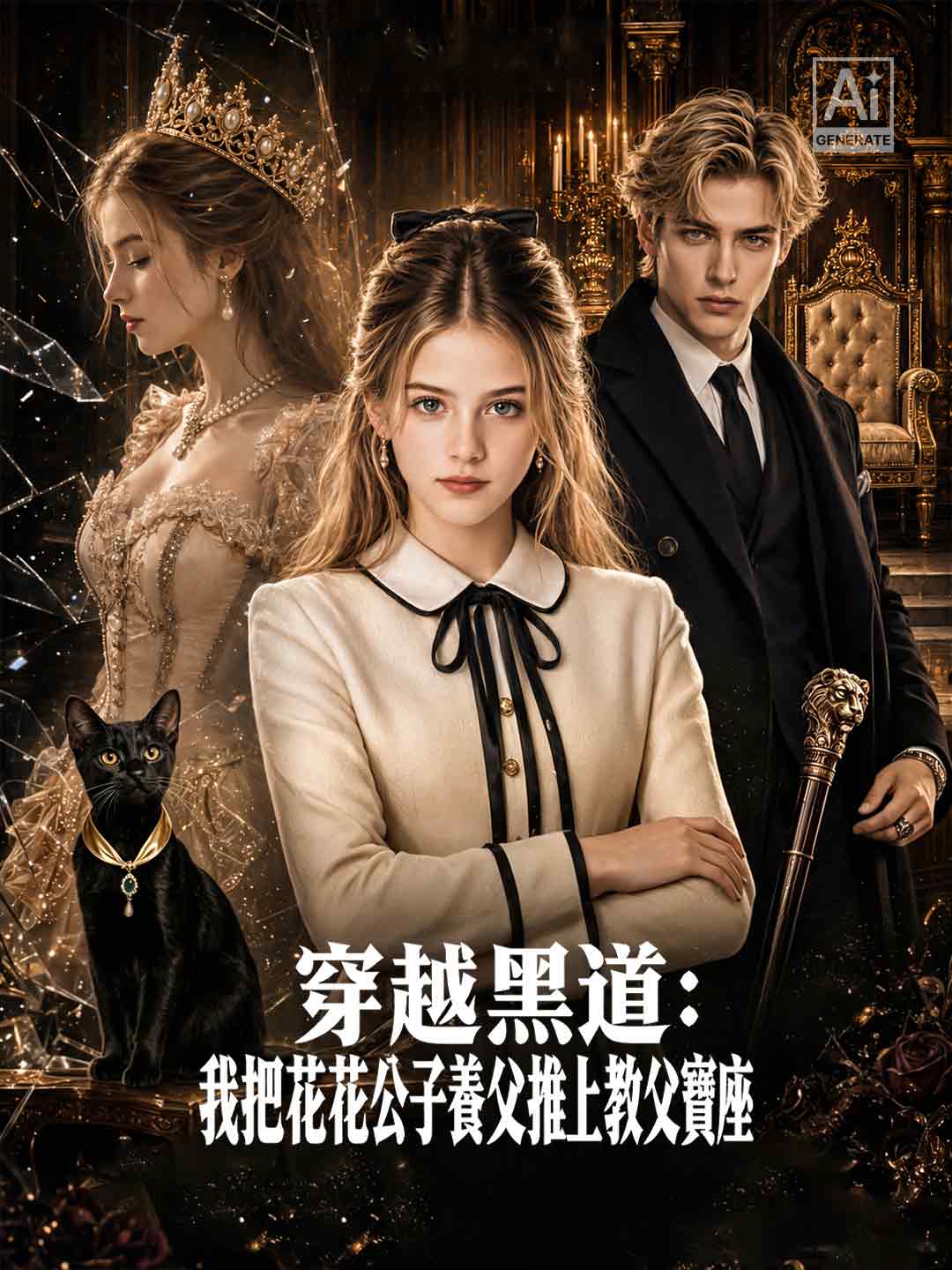 穿越黑道：我把花花公子養父推上教父寶座