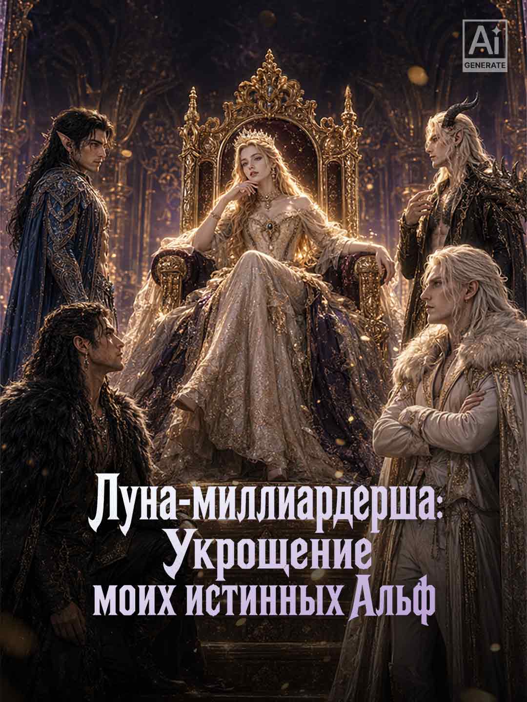 Луна-миллиардерша: Укрощение моих истинных Альф