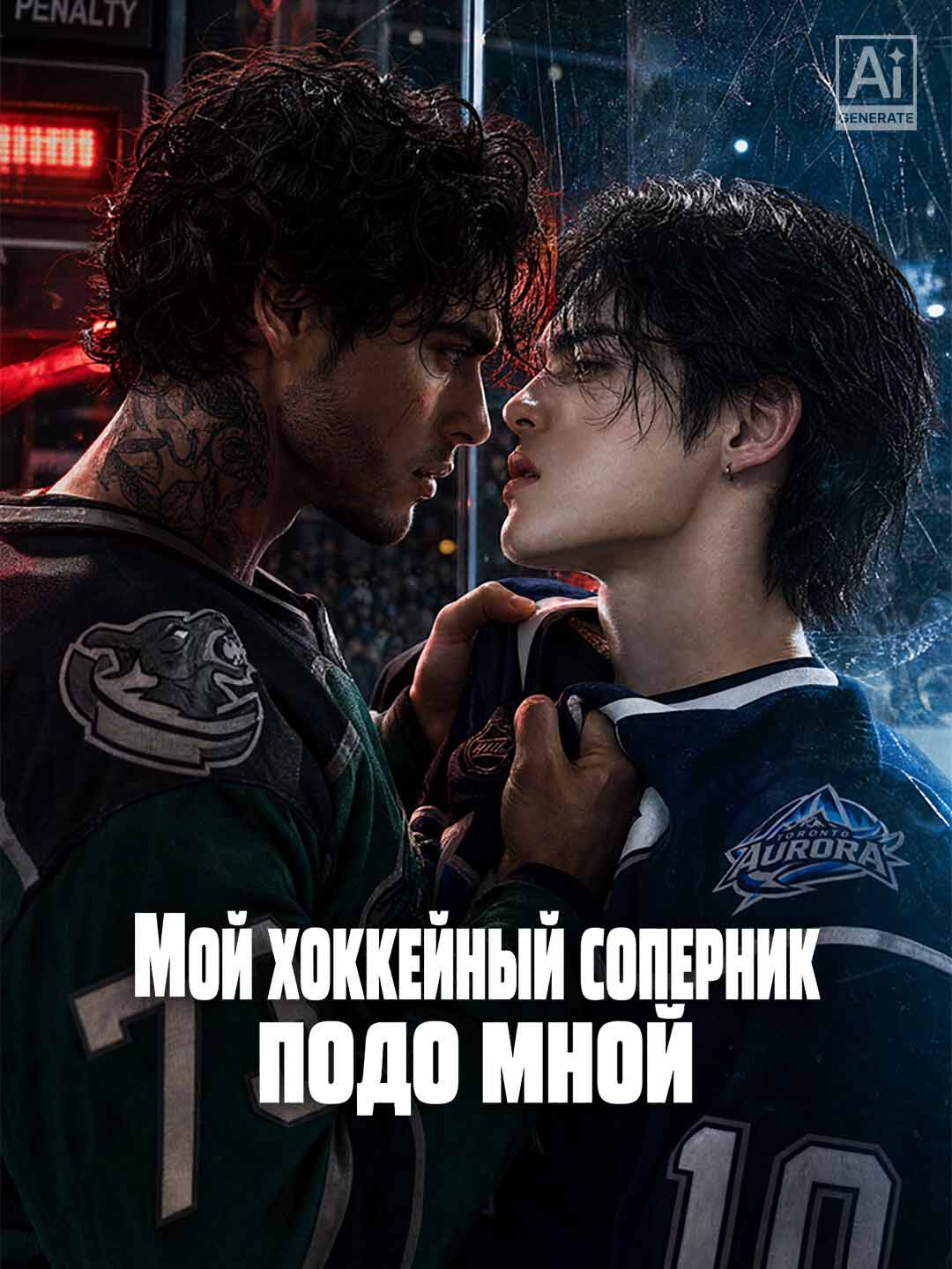 Мой хоккейный соперник подо мной