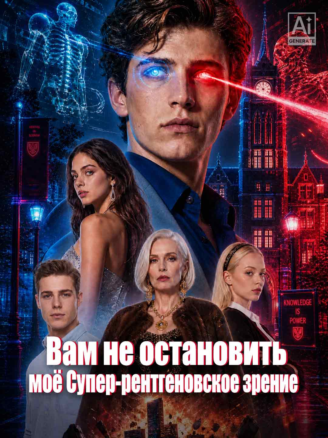 Вам не остановить моё Супер-рентгеновское зрение