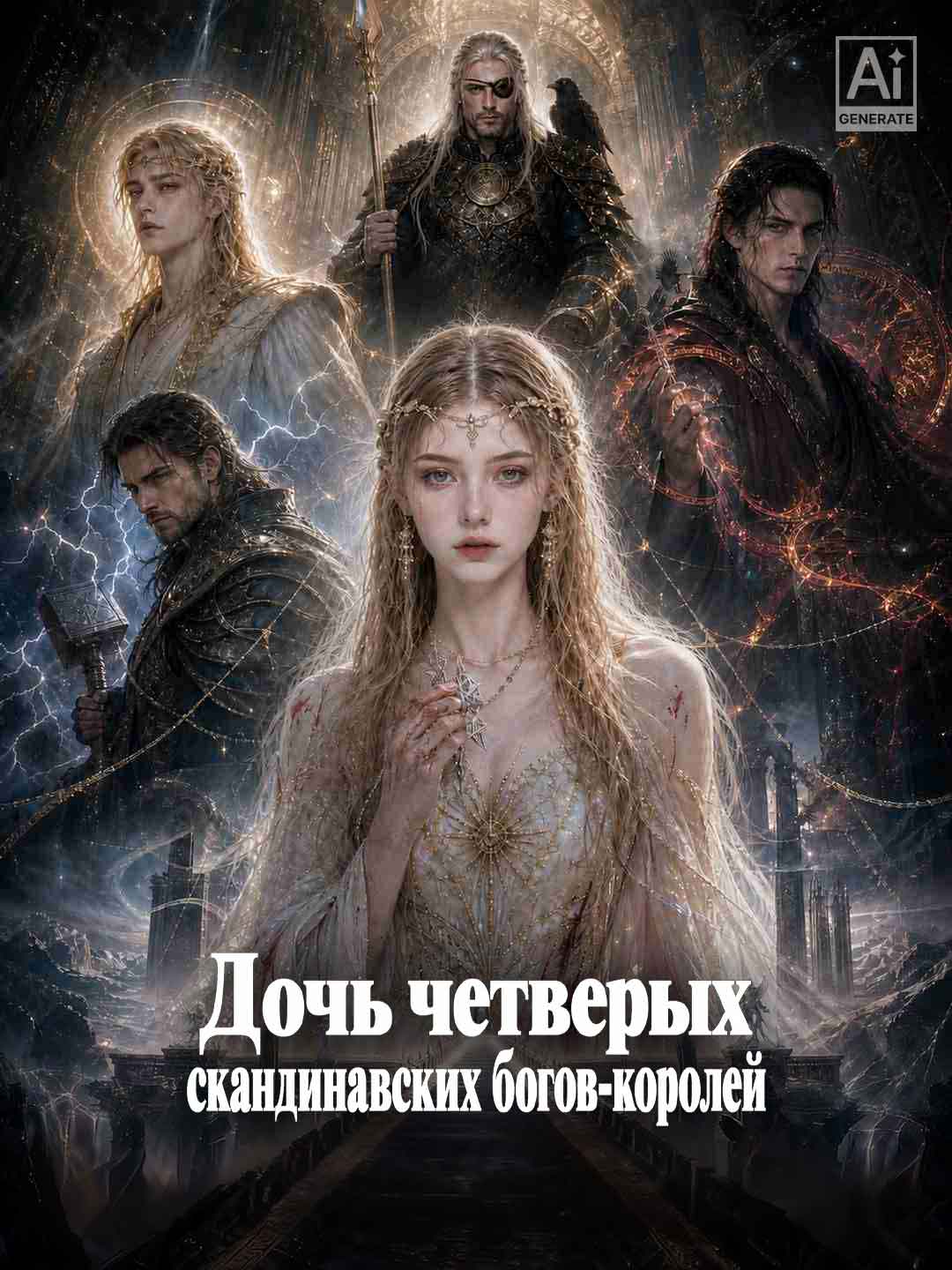 Дочь четверых скандинавских богов-королей