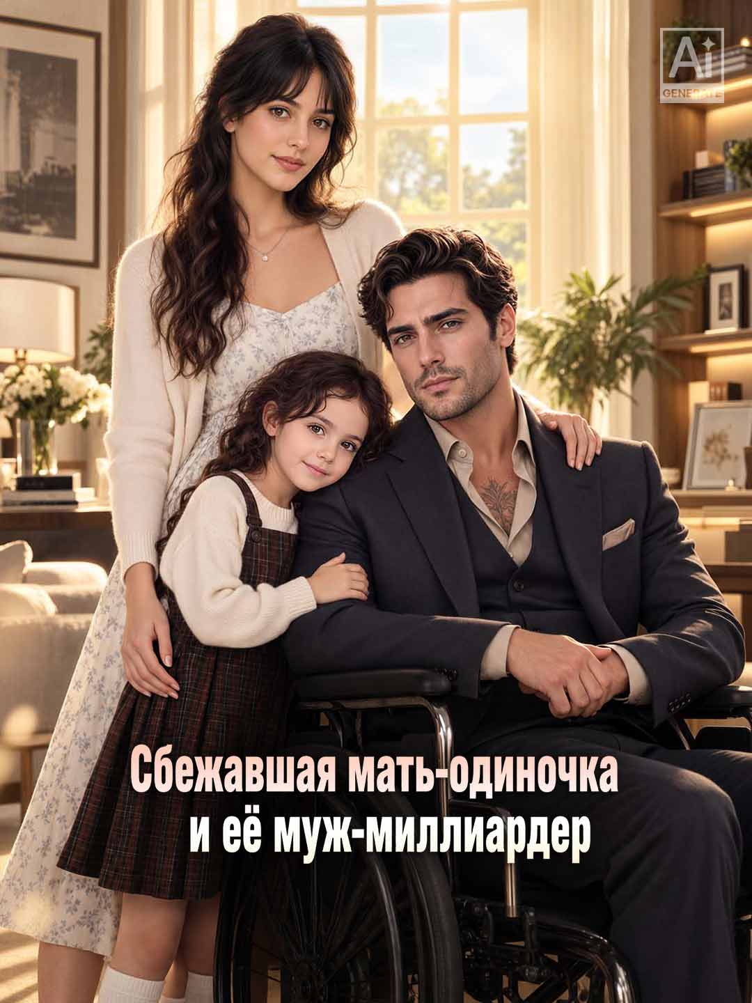 Сбежавшая мать-одиночка и её муж-миллиардер