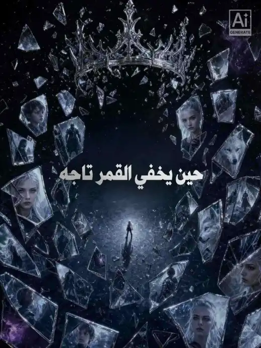 حين يخفي القمر تاجه