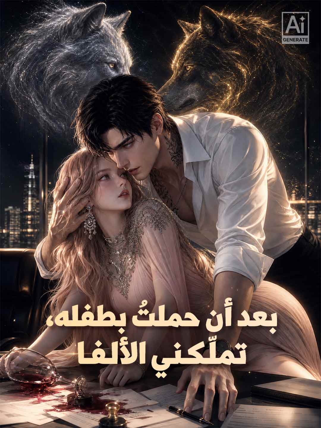 بعد أن حملتُ بطفله، تملّكني الألفا
