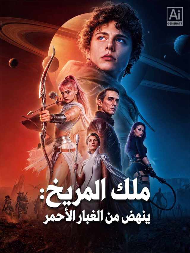 ملك المريخ: ينهض من الغبار الأحمر