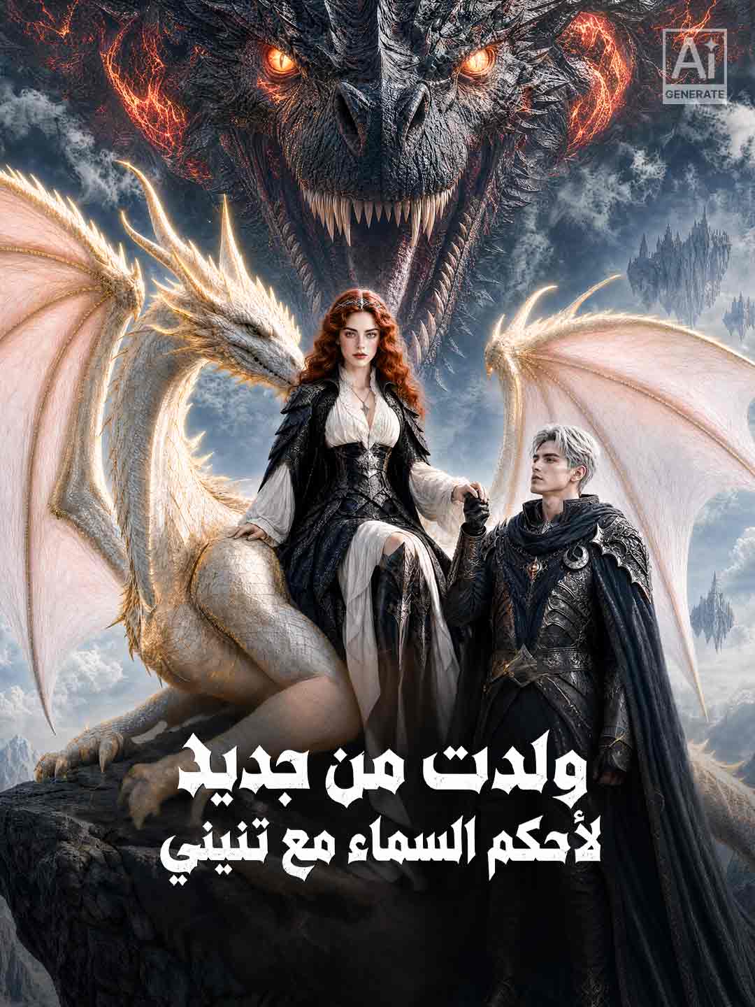 ولدت من جديد لأحكم السماء مع تنيني