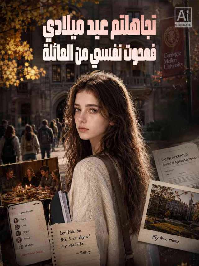 تجاهلتم عيد ميلادي فمحوت نفسي من العائلة