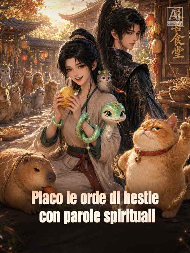 Placo le orde di bestie con parole spirituali