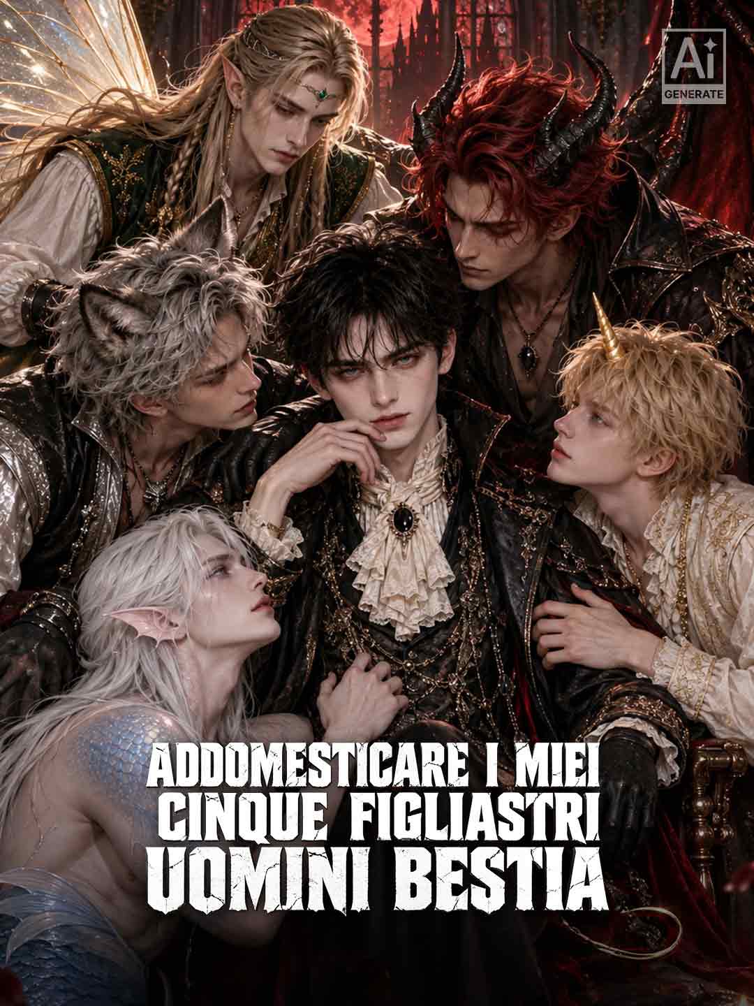 Addomesticare i miei cinque figliastri uomini bestia