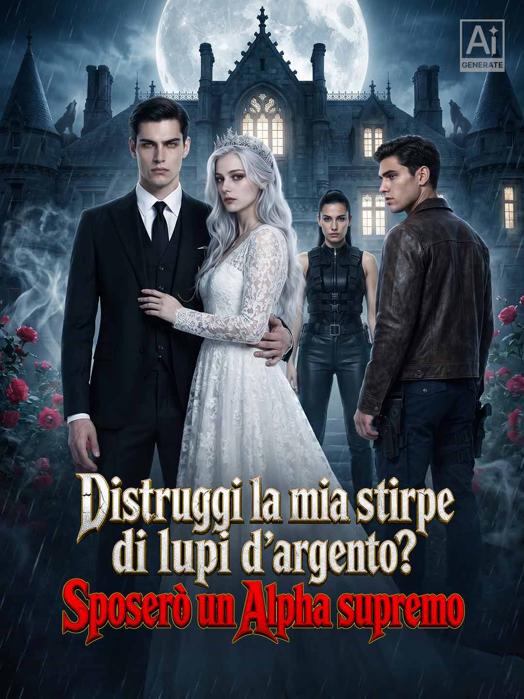 Distruggi la mia stirpe di lupi d'argento? Sposerò un Alpha supremo