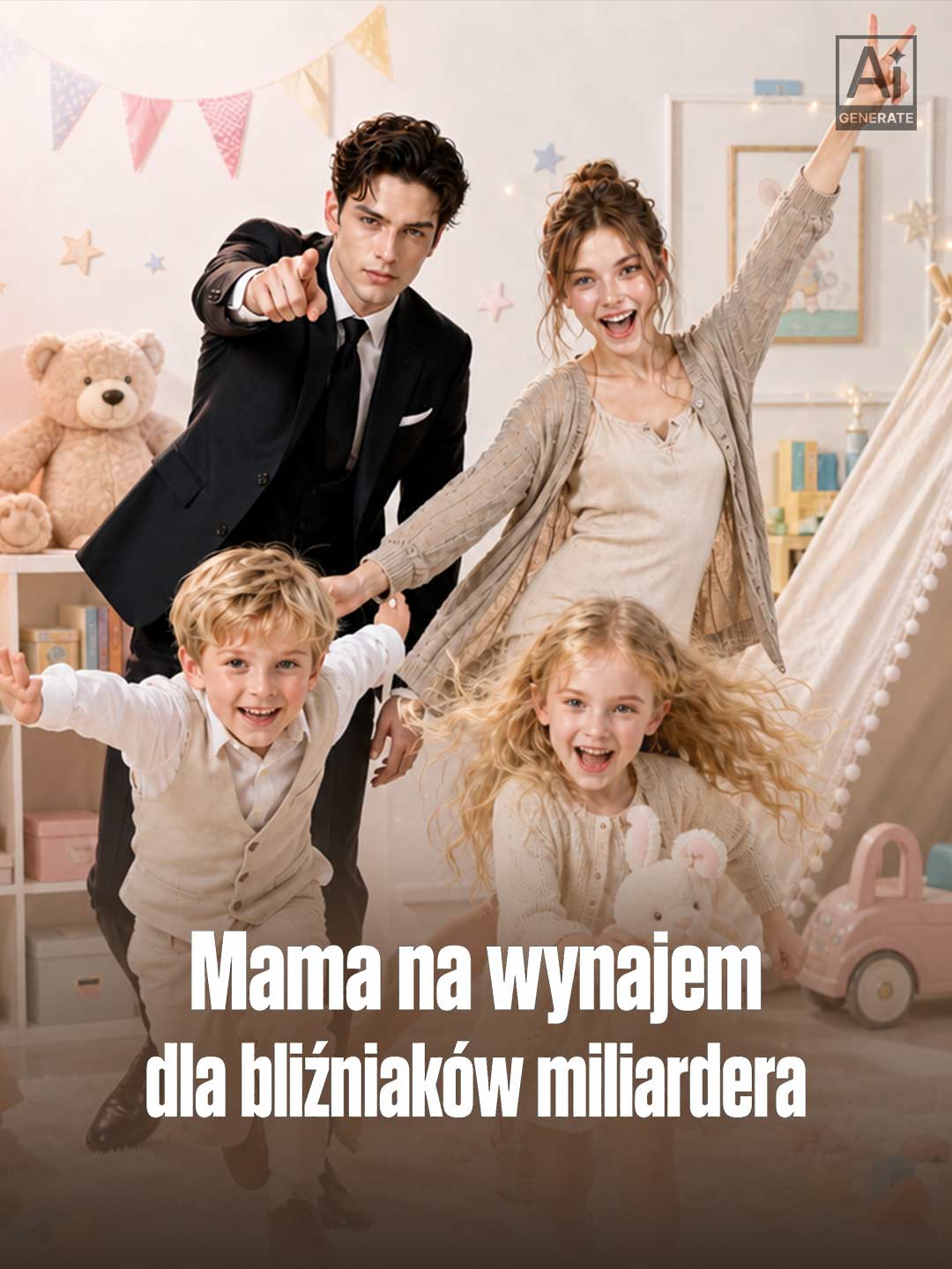 Mama na wynajem dla bliźniaków miliardera