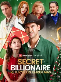Secret Billionaire Returns on Christmas poster