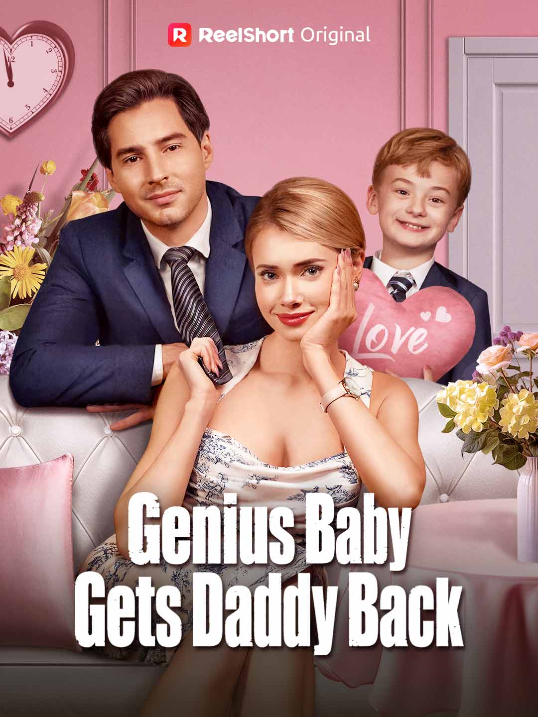 Genius Baby Gets Daddy Back cover