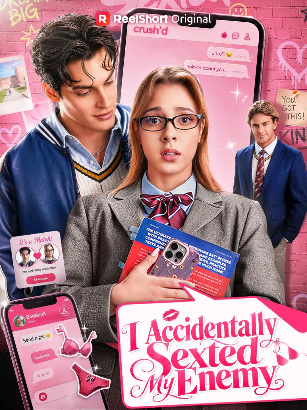 Chinese Drama I Accidentally Sexted My Enemy with subtitles - poster