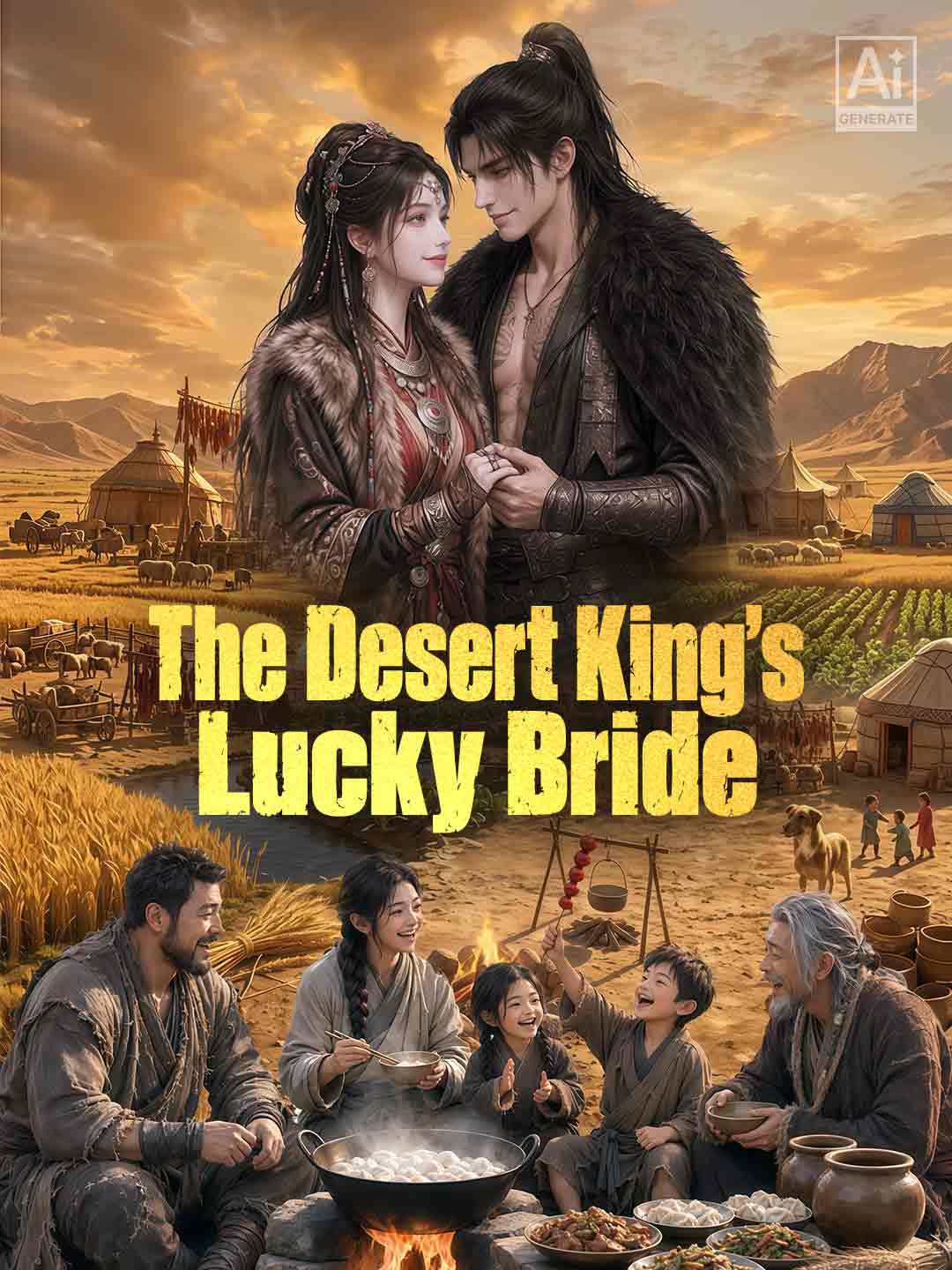 The Desert King's Lucky Bride