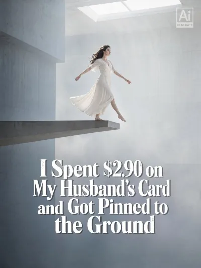 I Spent $2.90 on My Husband’s Card and Got Pinned to the Ground poster
