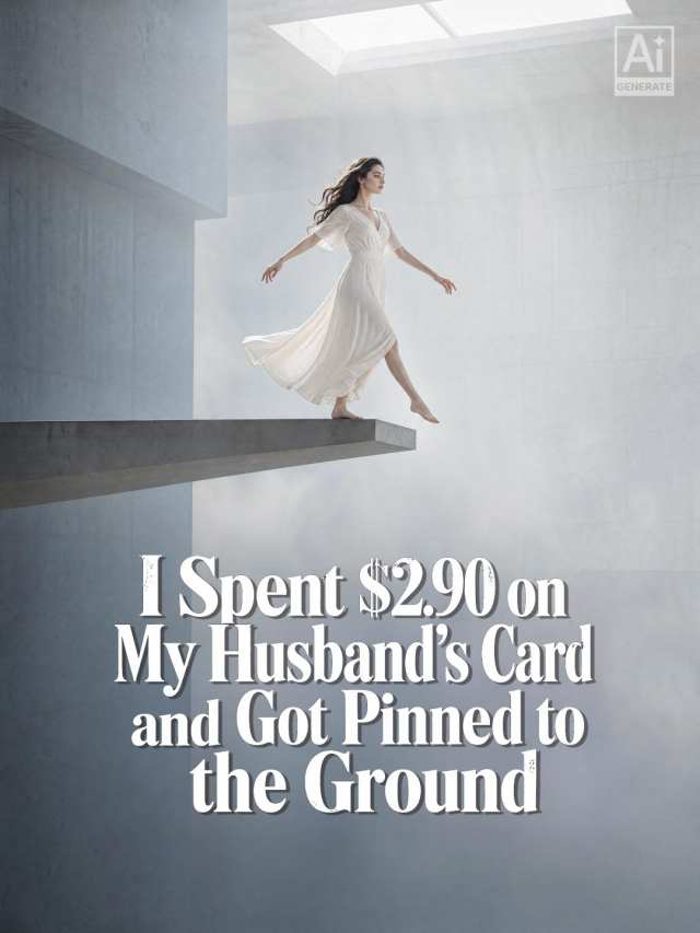 I Spent $2.90 on My Husband’s Card and Got Pinned to the Ground