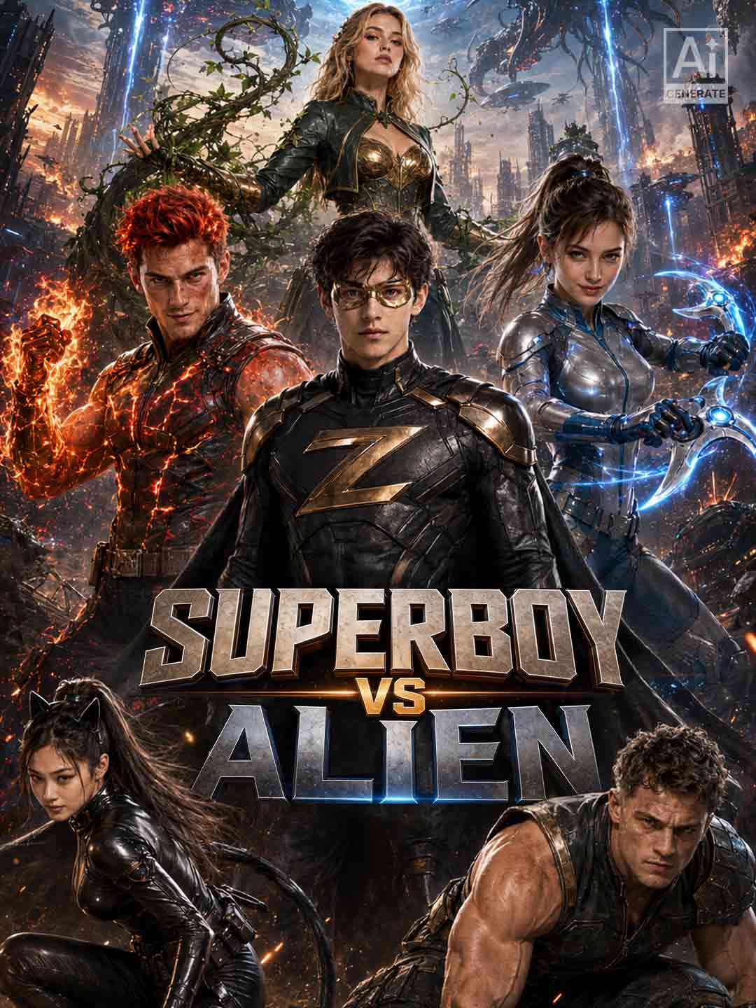 Superboy vs. Alien (Updating)