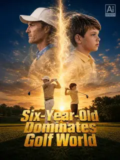 Six-Year-Old Dominates Golf World poster