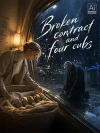 Broken contract and four cubs poster