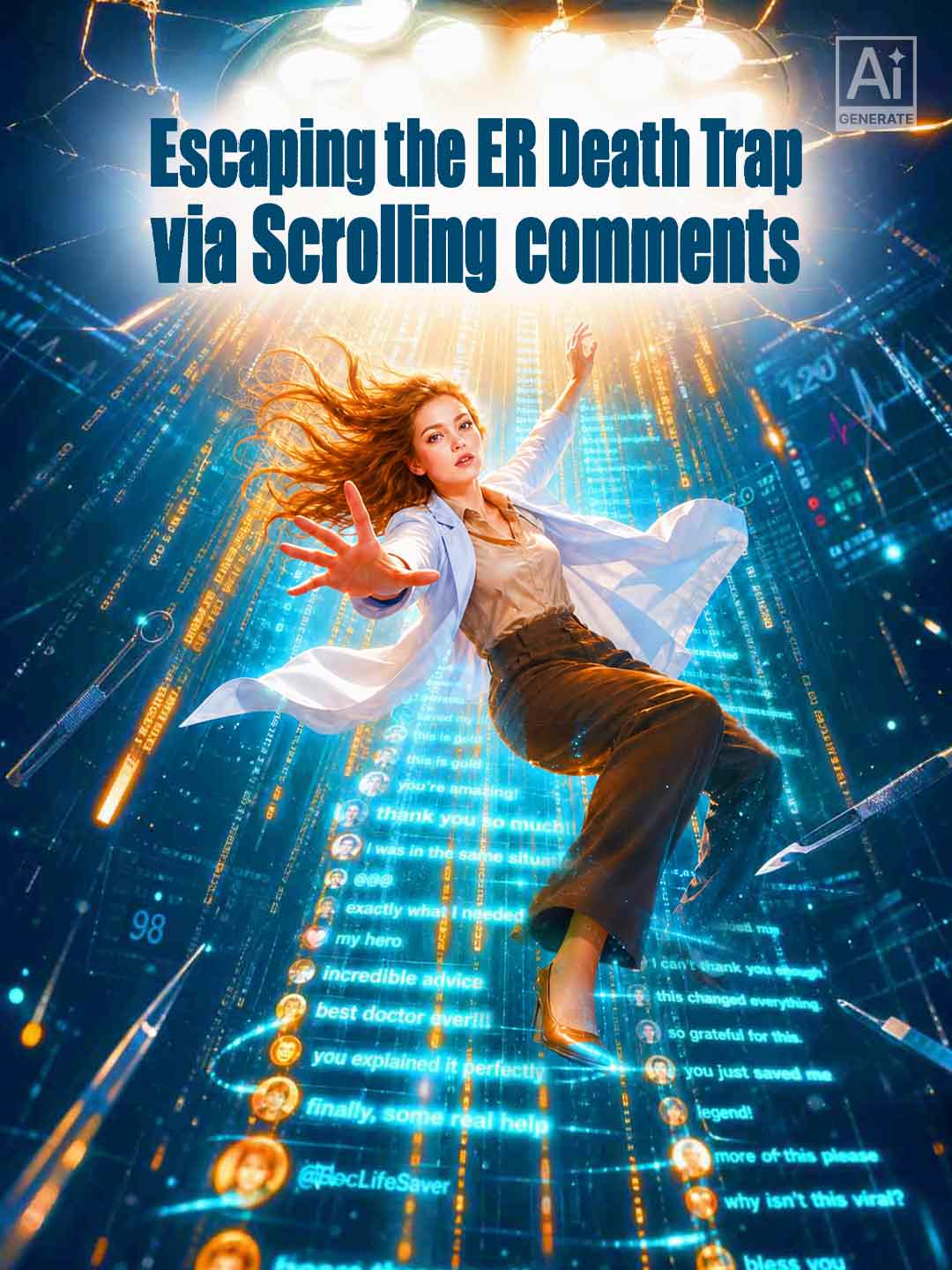 Escaping the ER Death Trap via Scrolling comments