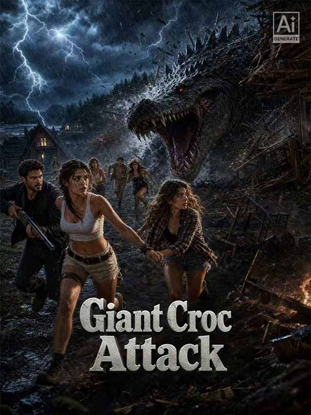 Giant Croc Attack