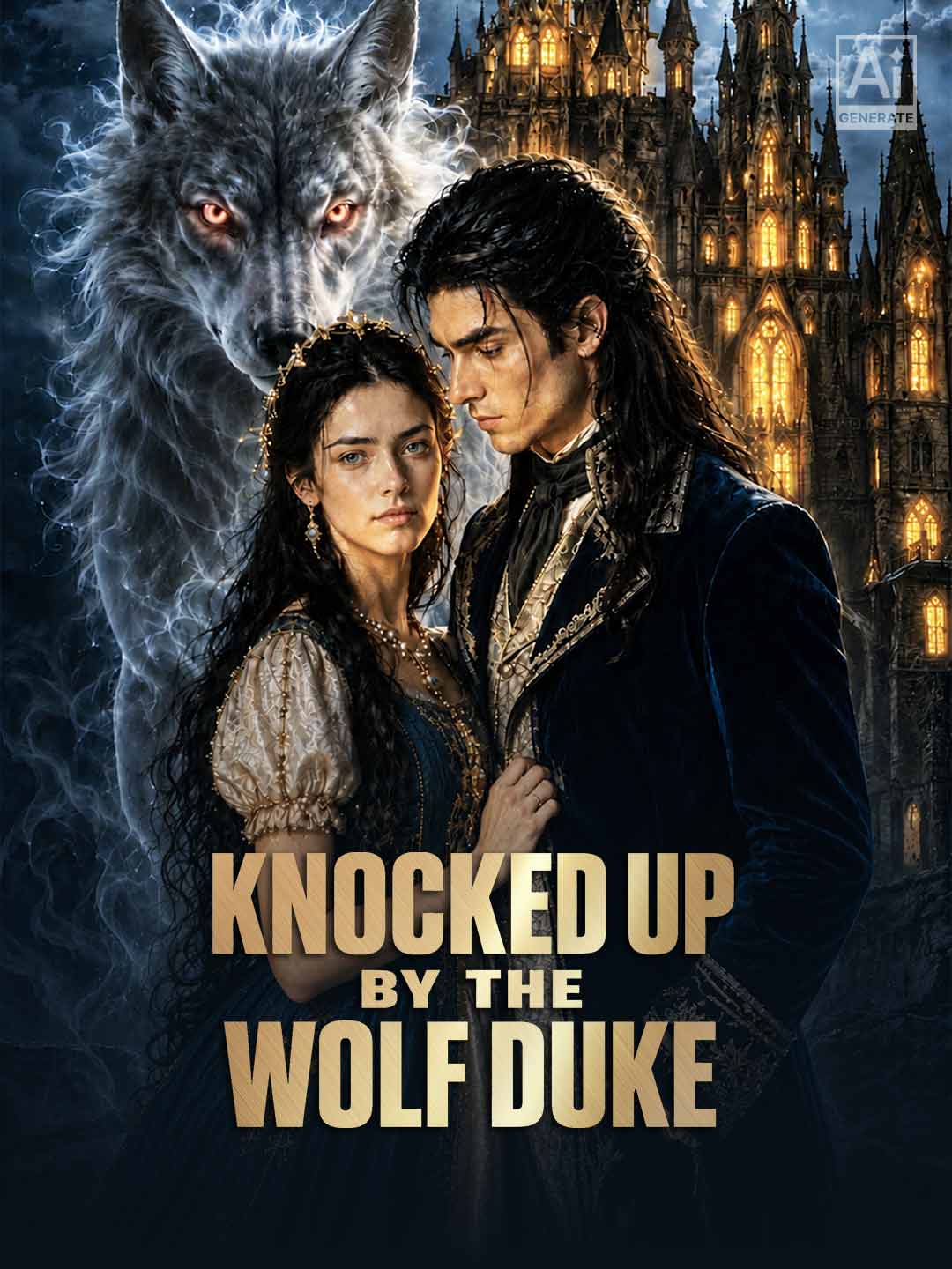 Knocked Up by the Wolf Duke cover